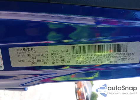 2020 Jeep Wrangler Unlimited Sport 4X4 z USA, uszkodzony, nr VIN 1C4HJXDN6LW154468